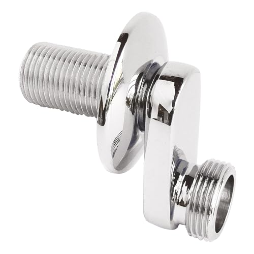 SOMATHERM FOR YOU - Wandanschluss gegen Chrom zu exzentrischem Nut 32 mm entschieden - M15 / M20-21/27 - mit 22 mm Rosette Lieferung von SOMATHERM FOR YOU