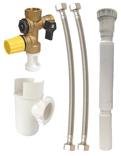 SOMATHERM FOR YOU - vollständige Verbindung Kit, umfassend Wassererhitzer 1 nF richtige Sicherheitsgruppe für hartes Wasser von SOMATHERM FOR YOU
