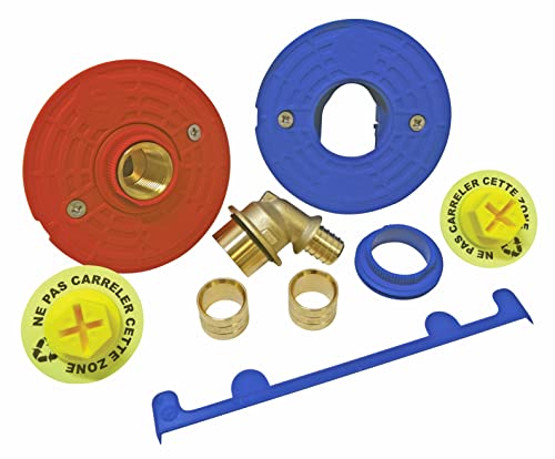 SOMATHERM FOR YOU - Fixoplacv2 Bad/Dusch-Set PER10/12-F15/21 Grau von SOMATHERM FOR YOU