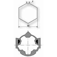 Adapter SW50 Sechskantwelle Für 50mm Somfy Motoren von SOMFY