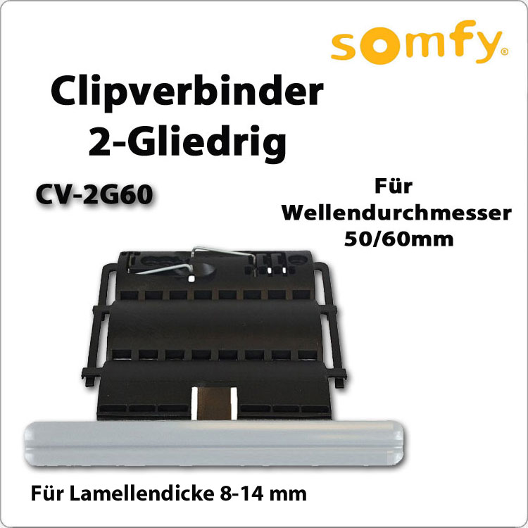 Clipverbinder CV-2G60 von SOMFY