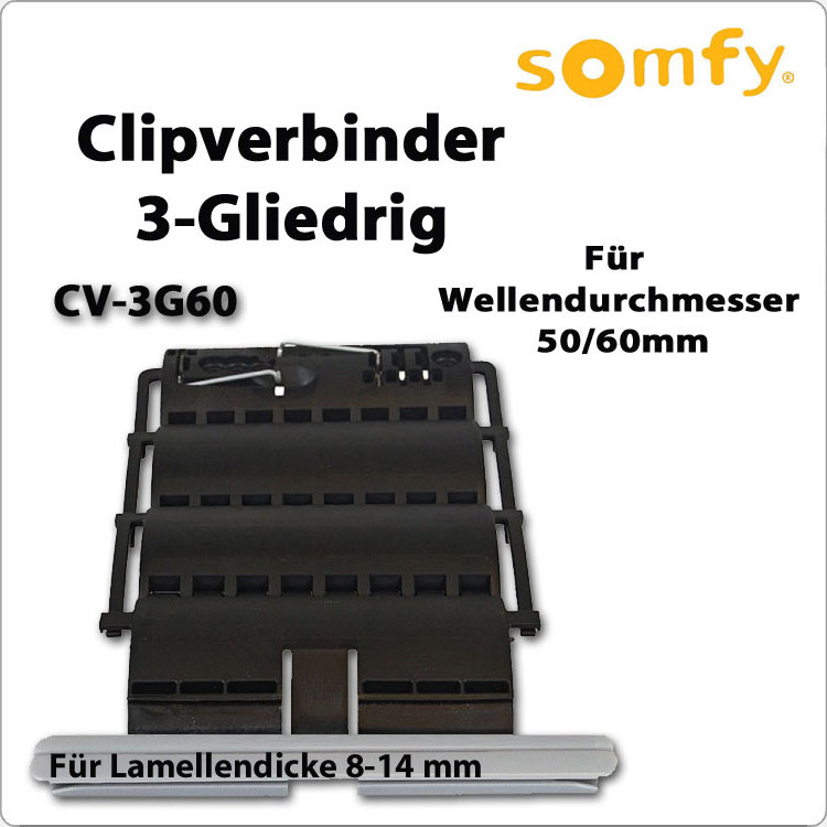 Clipverbinder CV-3G60 von SOMFY