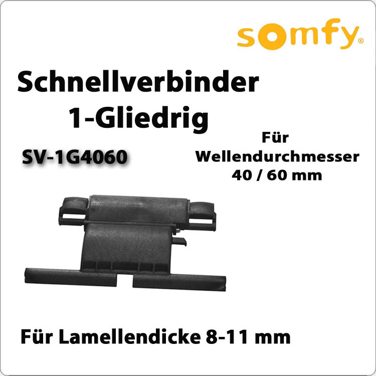 Schnellverbinder SV-1G4060 von SOMFY