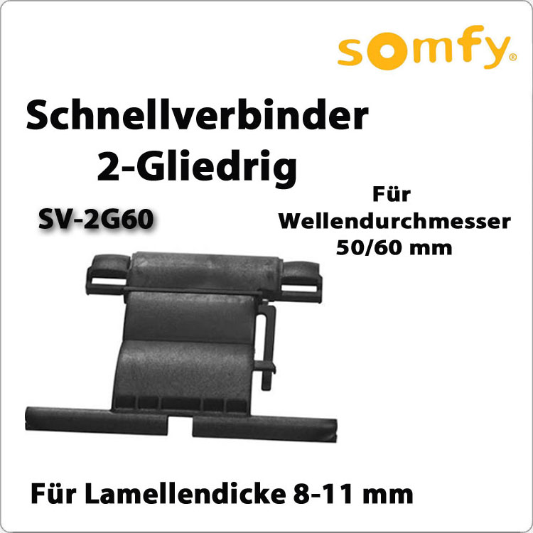 Schnellverbinder SV-2G60 von SOMFY