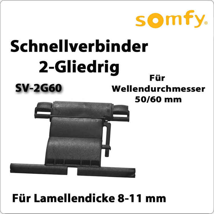Schnellverbinder SV-2G60 Schnellverbinder SV-2G60 von SOMFY