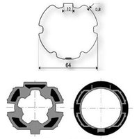 Somfy - Adapterset ZF64 Welle Für 50mm ® Motoren von SOMFY