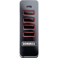 4 Befehl Handsender Pearl Vibe fm 868,95 MHz schwarz/rot - Sommer von SOMMER