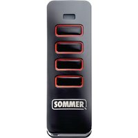 Sommer - 4 Befehl Handsender Pearl Vibe fm 868,95 MHz schwarz/rot von SOMMER