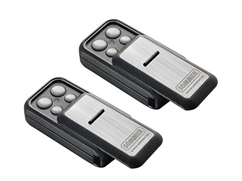 2x Sommer Handsender Slider+ Slider S10305 TX40-868-4 Funksender Garagentor Fernbedienung 868,8 Mhz 868,95 Mhz Base+ Pro+ Torantrieb von SOMMER