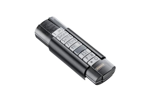 Sommer 12-Befehl-Handsender Telecody+, Schwarz/Schwarz / S1021200039 von SOMMER