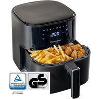Sommertal Heißluftfritteuse HF570 mit 5,7L Fassungsvermögen - Airfryer oder Heissluftfriteuse mit Touchscreen, 8 Programmen, 1700 Watt Sommertal Heißluftfritteuse HF570 mit 5,7L Fassungsvermögen - Airfryer oder Heissluftfriteuse mit Touchscreen, 8 Programmen, 1700 Watt von SOMMERTAL