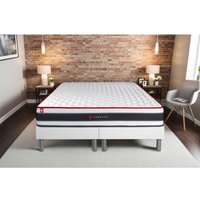 Matratzen- und Lattenrost-Set 2x90x200 cm - Energy von SOMNESS