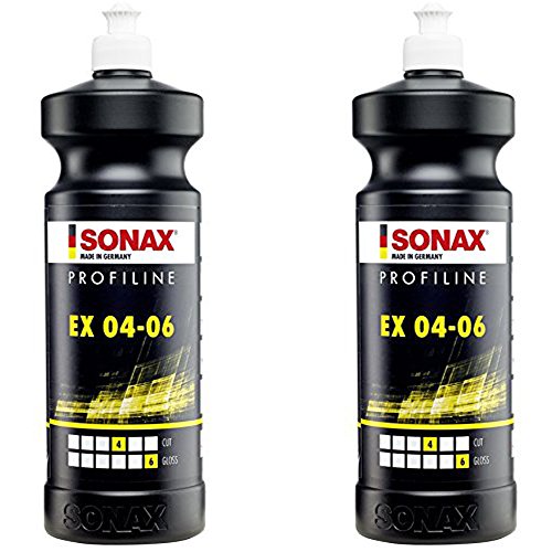 2x 1 L LITER SONAX PROFILINE EX 04-06 PROFIPOLITUR POLITUR KRATZERENTFERNUNG von SONAX