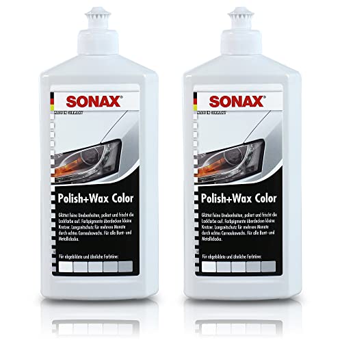 2x 500ml SONAX POLISH & WAX COLOR WEISS AUTOPOLITUR LACK AUTO POLITUR 2x 500ml SONAX POLISH & WAX COLOR WEISS AUTOPOLITUR LACK AUTO POLITUR von SONAX