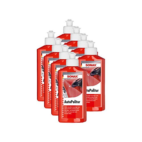 SONAX 8X 03002000 AutoPolitur Lackpflege Carnaubawachs 500ml von SONAX