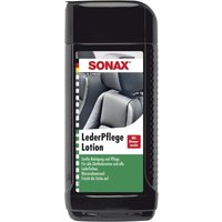 Sonax - Leder Pflege Lotion 500ml Glatt u. Kunstleder Motorrad Kombis, Taschen von SONAX