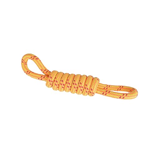 SONDEY Hundespielzeug Seil Schleife mit 2 Griffen, Baumwolle, 36 x 7 x 5,5 cm, Rot von Love Story