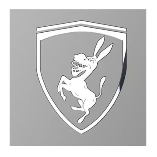 SONGLULU Auto Aufkleber für Ferrari 599 SA Aperta 2010 2011 2012 2013,Individuell Gestalteter Metall Aufkleber Fahrzeug Dekoration Einfach Anbringbar Selbstklebend Grafik Sticker,4Pcs von SONGLULU