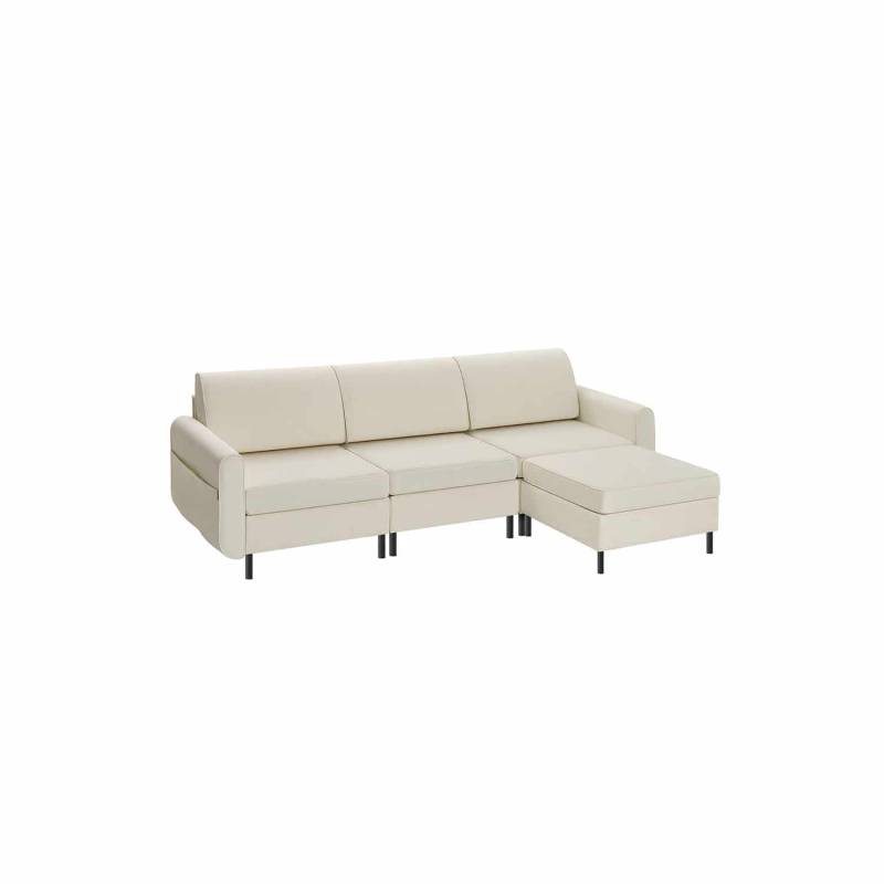 COMBIE Kollektion - 4 Teile Modulares Sofa von SONGMICS HOME