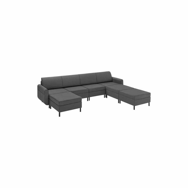 COMBIE Kollektion - 7 Teile Modulares Sofa von SONGMICS HOME