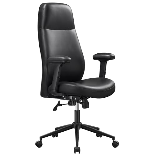 SONGMICS HOME Bürostuhl, Drehstuhl, Chefsessel, mit verstellbaren Armlehnen, höhenverstellbar, modern, Rückenlehne, Armlehnen, breiter Sitz, Baumwoll-Leinen-Mischgewebe, tintenschwarz OBG037B01 SONGMICS HOME Bürostuhl, Drehstuhl, Chefsessel, mit verstellbaren Armlehnen, höhenverstellbar, modern, Rückenlehne, Armlehnen, breiter Sitz, Baumwoll-Leinen-Mischgewebe, tintenschwarz OBG037B01 von SONGMICS HOME