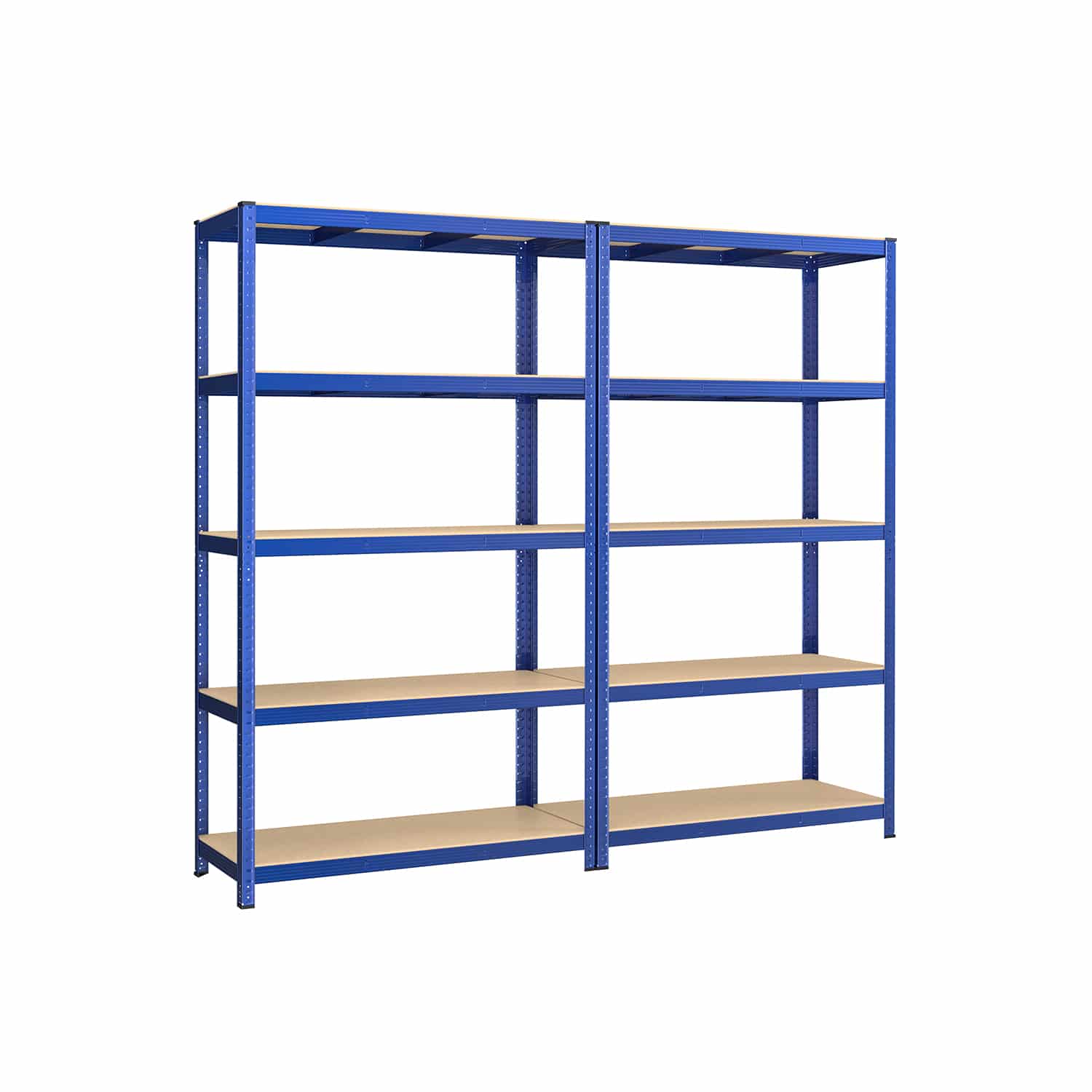 2er Set Kellerregal 200 cm hoch blau 2er Set Kellerregal 200 cm hoch blau von SONGMICS