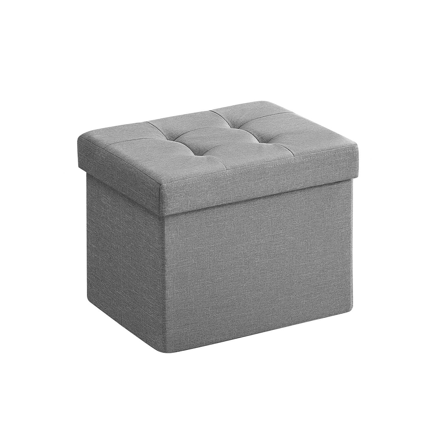 41 cm Sitzbank mit Stauraum hellgrau 41 cm Sitzbank mit Stauraum hellgrau von SONGMICS