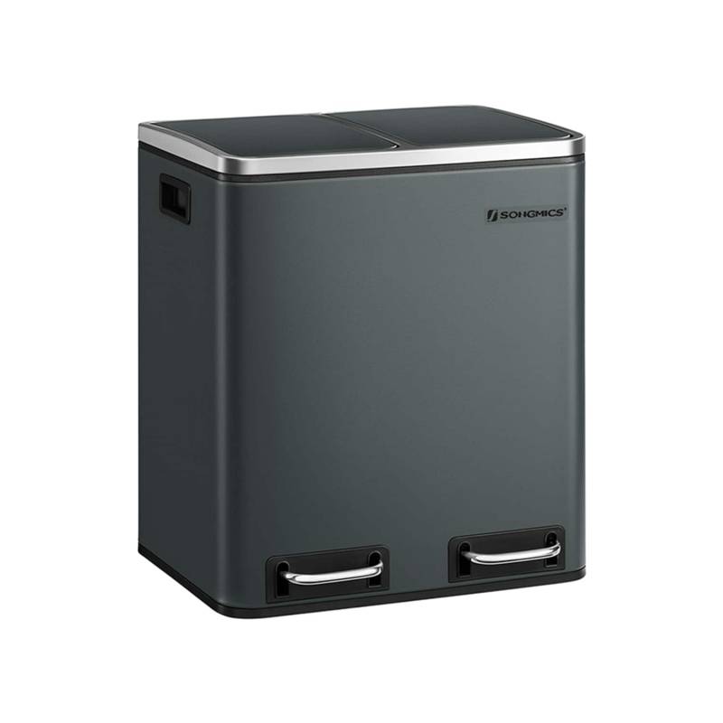 Abfalleimer aus Metall 30 Liter von SONGMICS