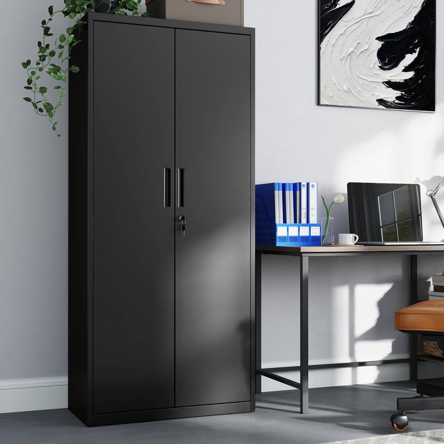 Aktenschrank, Mehrzweckschrank, Aufbewahrungsschrank von SONGMICS