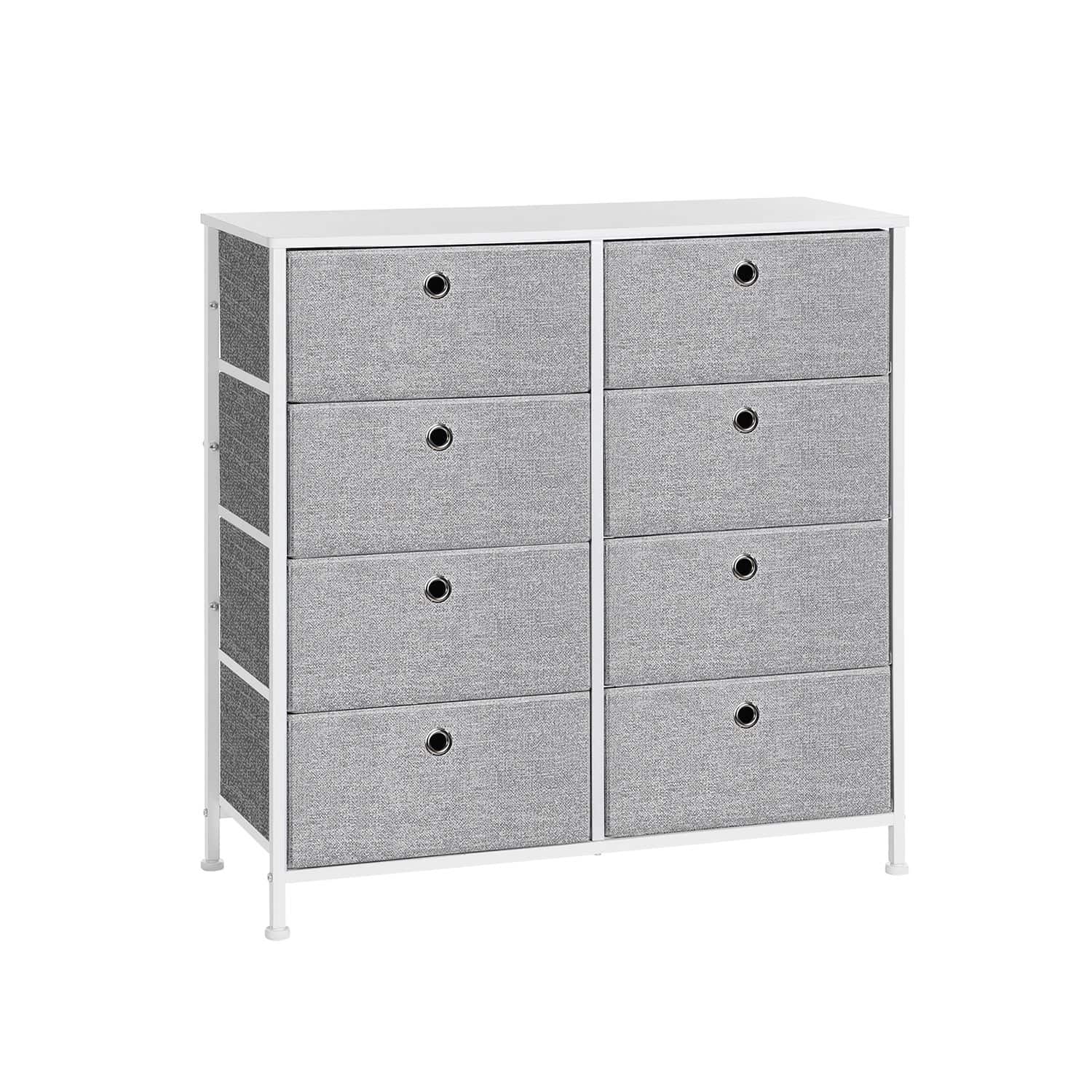 Aufbewahrungsschrank 8 Stoffschubladen von SONGMICS