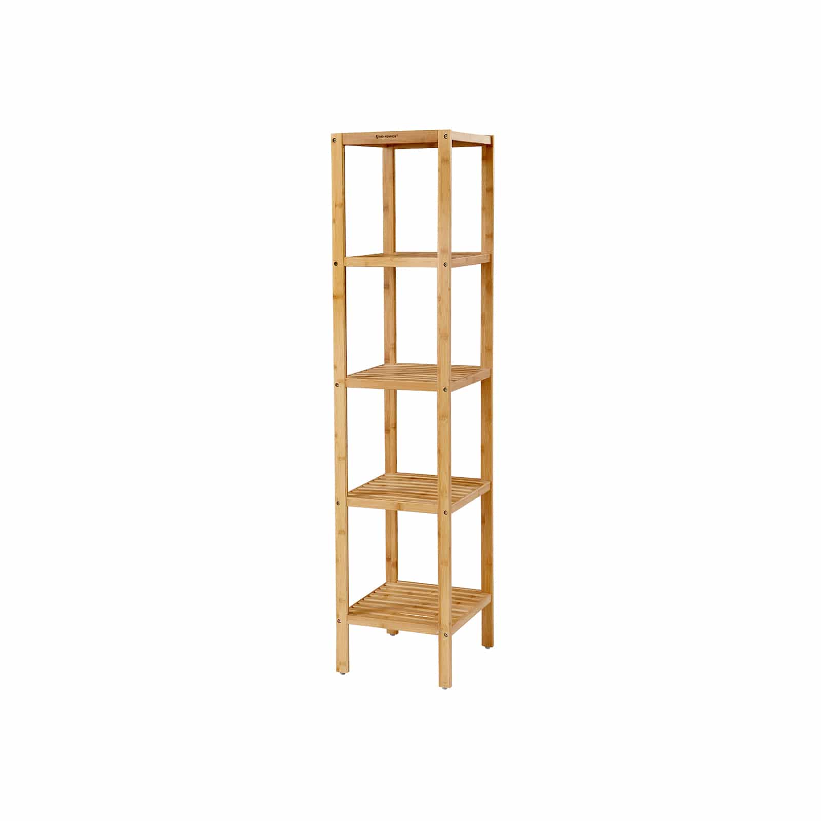 Bambus 5 Ablagen 33 x 33 x 146 cm schmal Bambus 5 Ablagen 33 x 33 x 146 cm schmal von SONGMICS