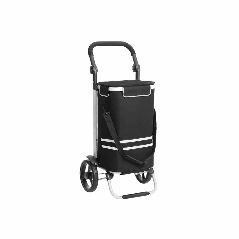 Einkaufstrolley 35 L Schwarz von SONGMICS