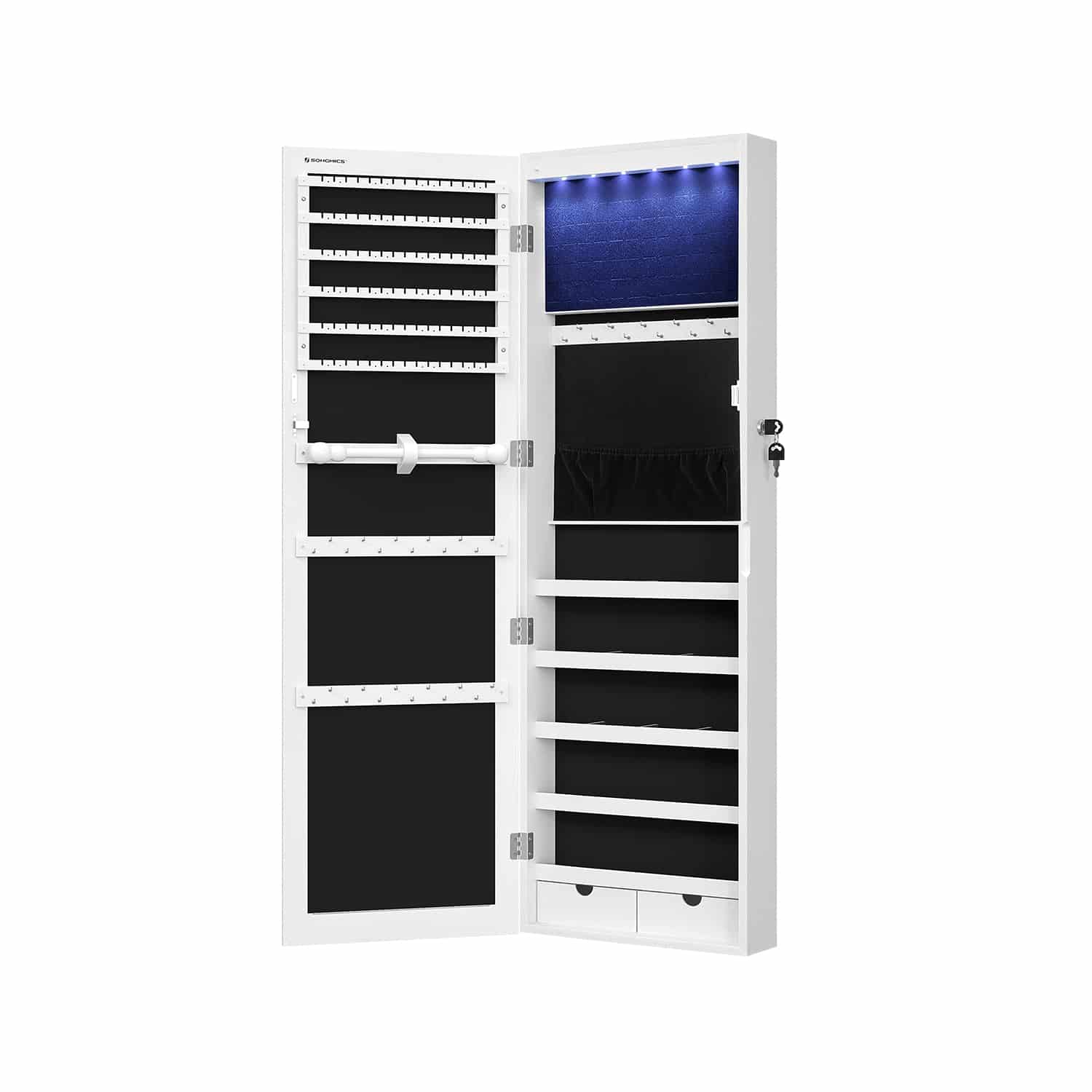 Eleganter Schmuckschrank hängend von SONGMICS