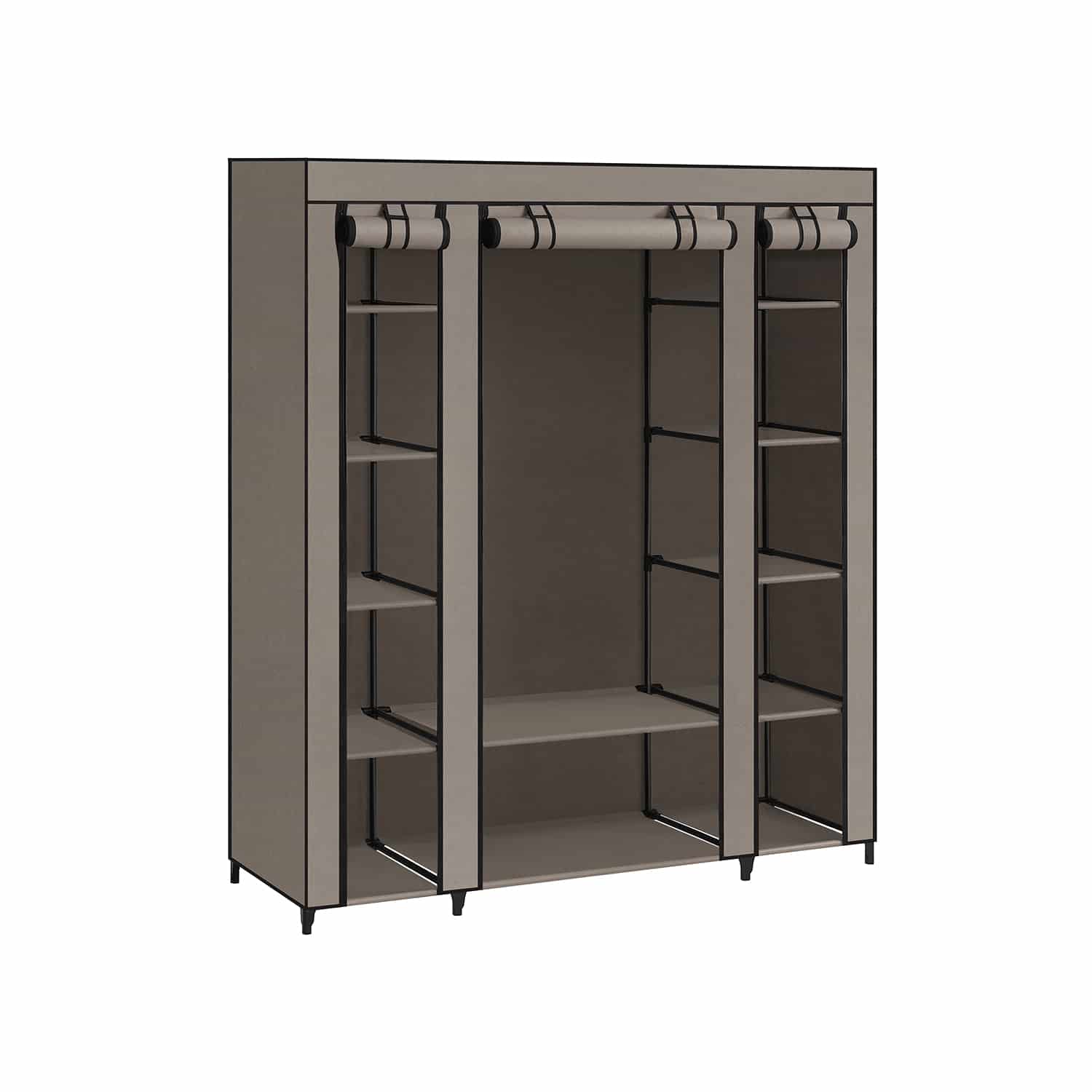 Faltschrank mit Kleiderstange von SONGMICS