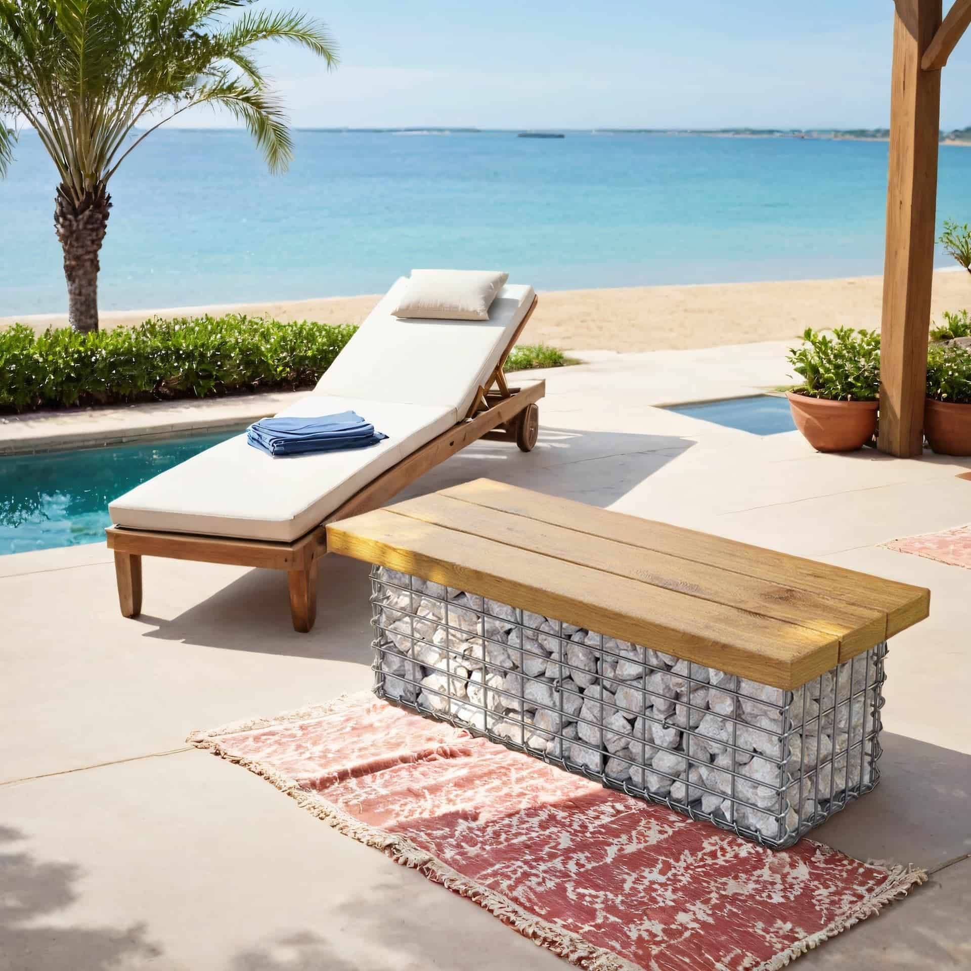 Gabionenkörbe mit 5 x 10 cm Maschenweite für Steine 2er Set Gabionenkörbe mit 5 x 10 cm Maschenweite für Steine 2er Set von SONGMICS