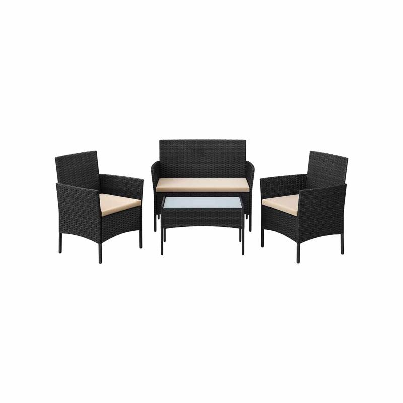 Gartenmöbel-Set aus PE-Polyrattan von SONGMICS