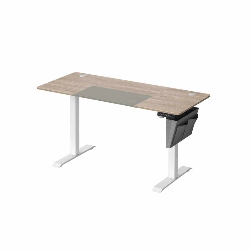 Höhenverstellbarer Schreibtisch mit 60 x 140 cm Platte von SONGMICS