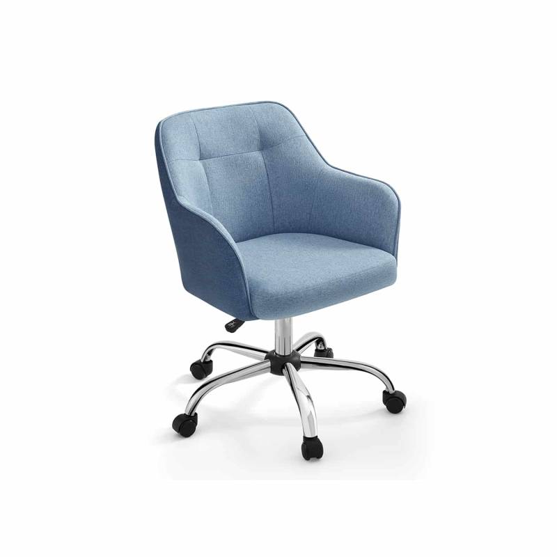 Homeoffice Stuhl blau von SONGMICS