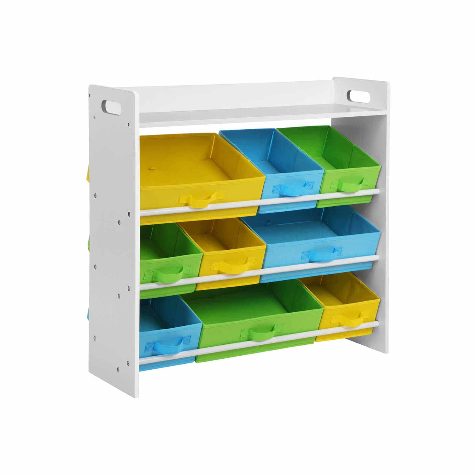 Kinderregal mit bunten Kisten Kinderregal mit bunten Kisten von SONGMICS