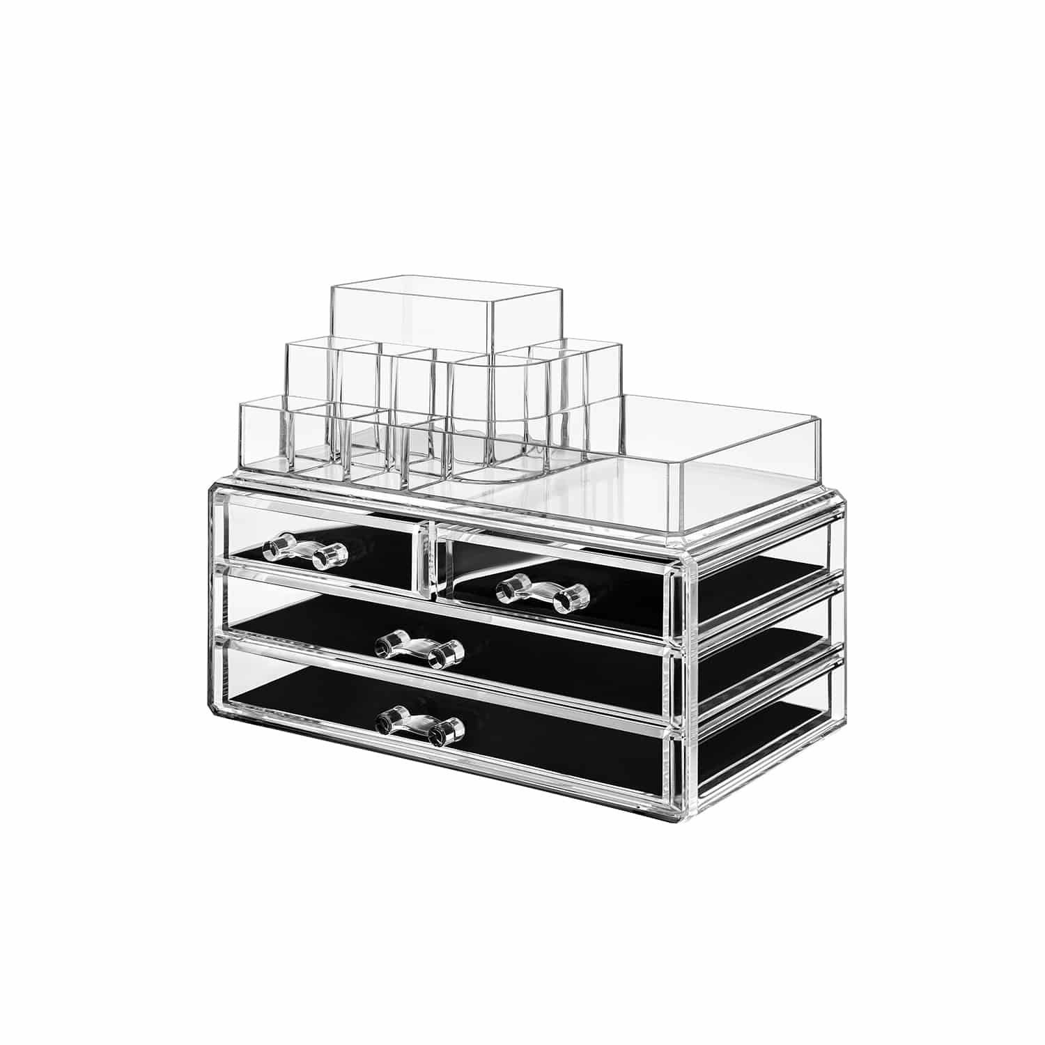 Kosmetik-Organizer mit 4 Schubladen und 11 Fächern von SONGMICS