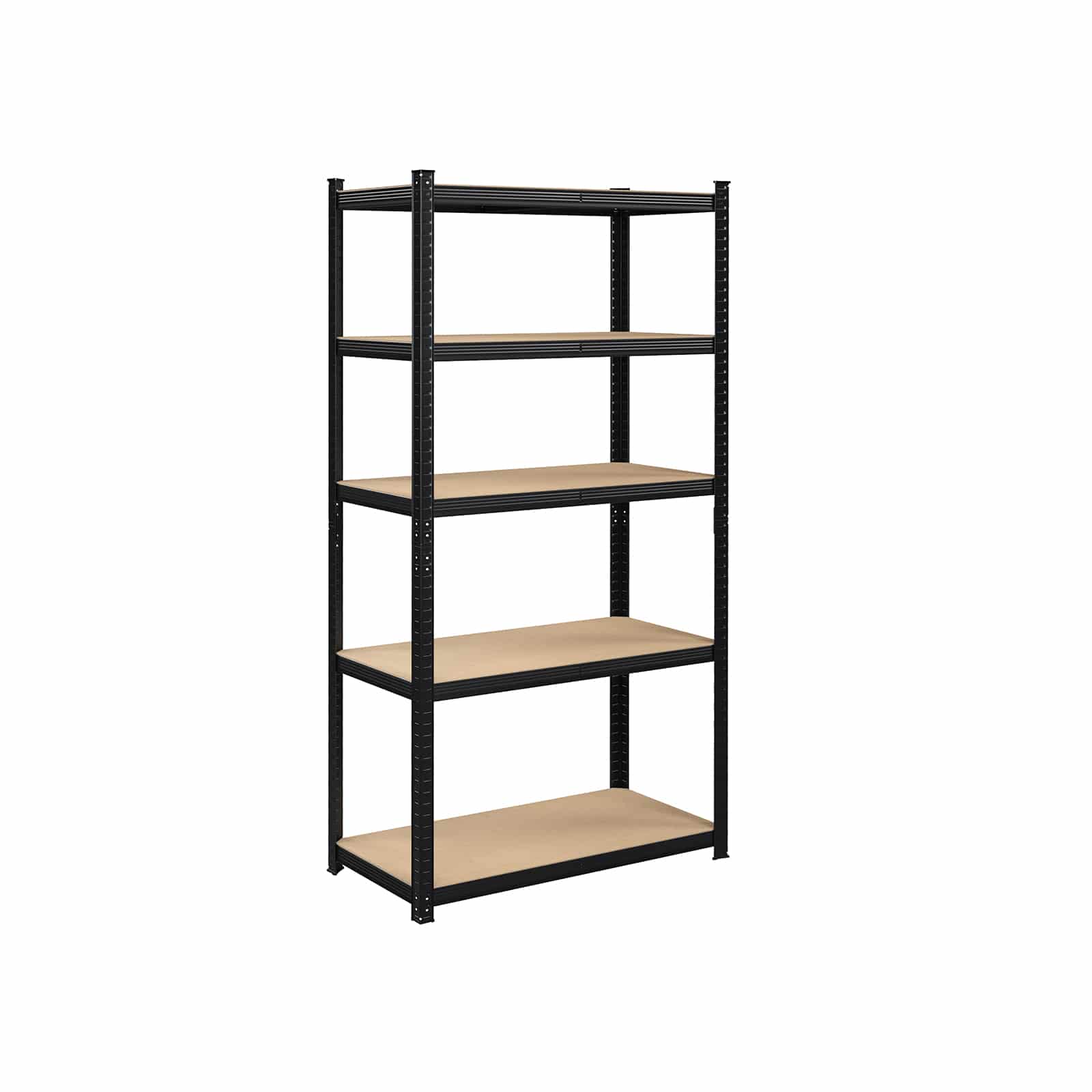 Lagerregal 200 x 100 x 50 cm schwarz von SONGMICS