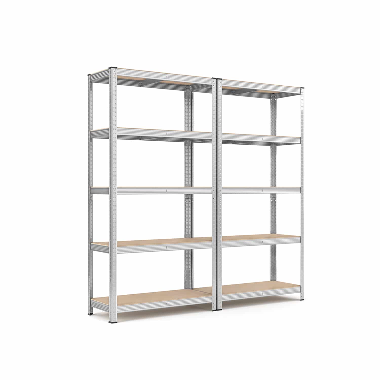 Lagerregale 2er Set Silber von SONGMICS