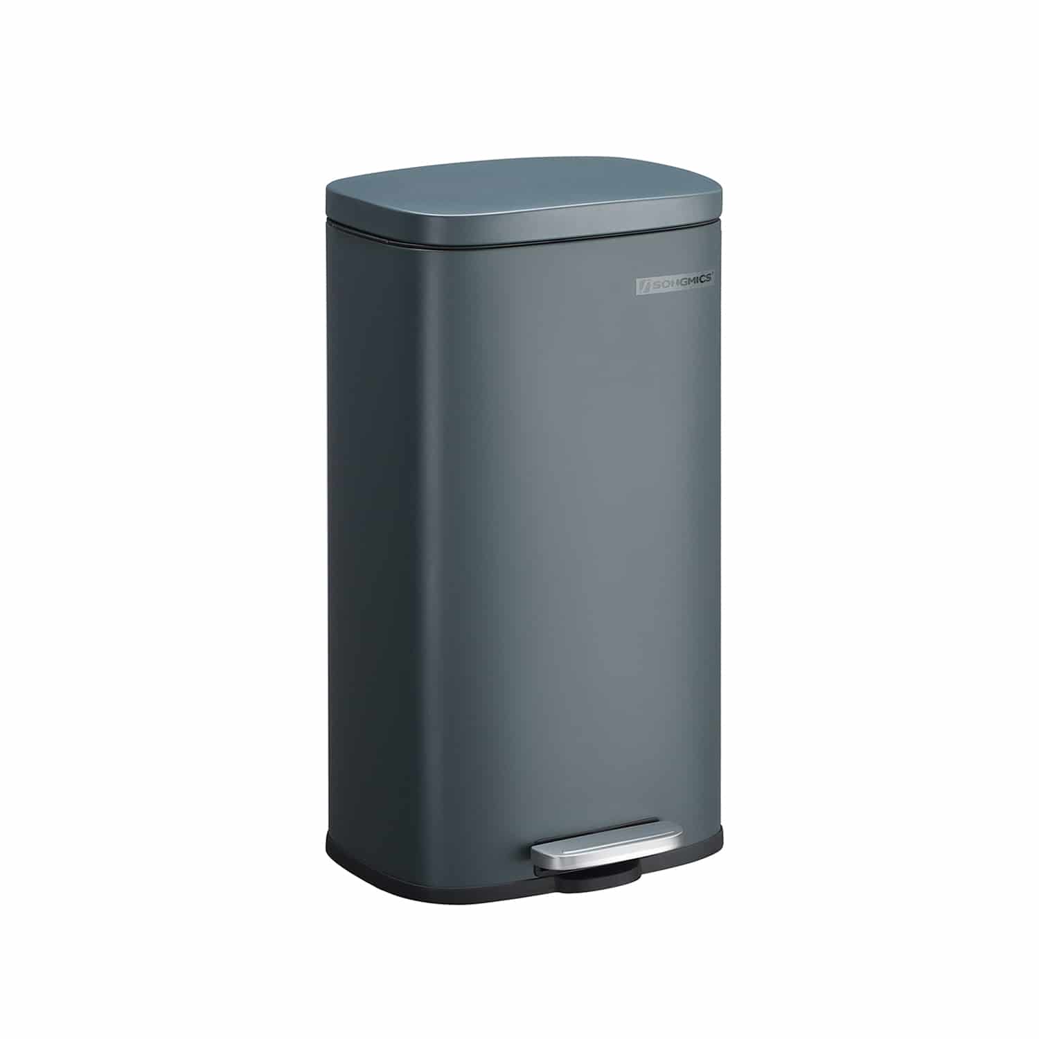 Mülleimer 30 L Rauchgrau von SONGMICS