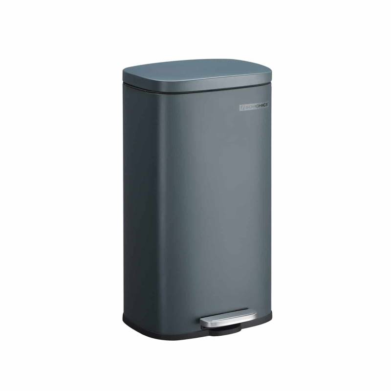 Mülleimer 30 L Rauchgrau von SONGMICS