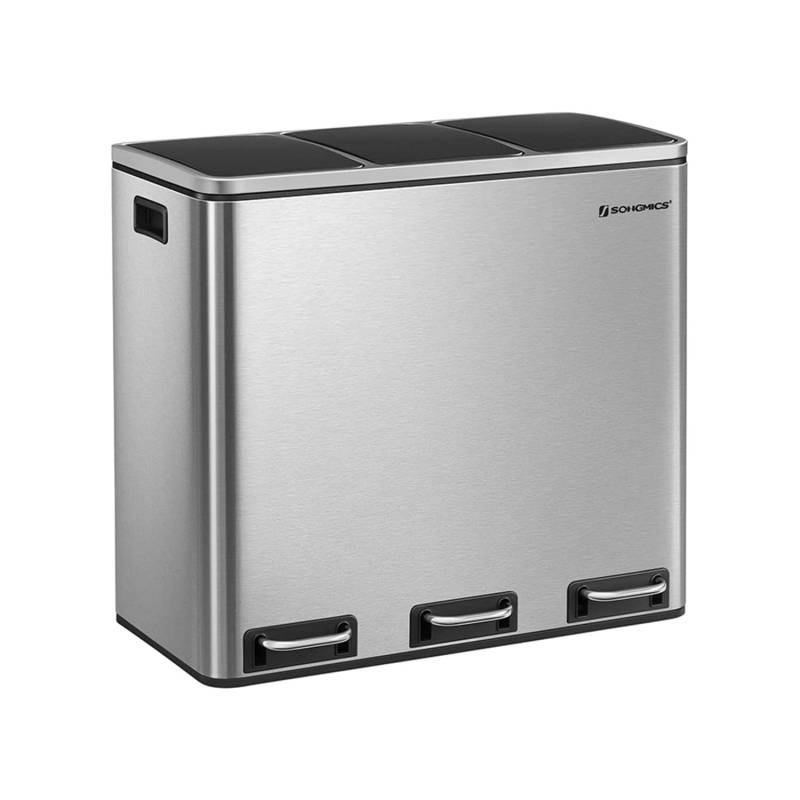Mülleimer 54 Liter (3 x 18 L) von SONGMICS