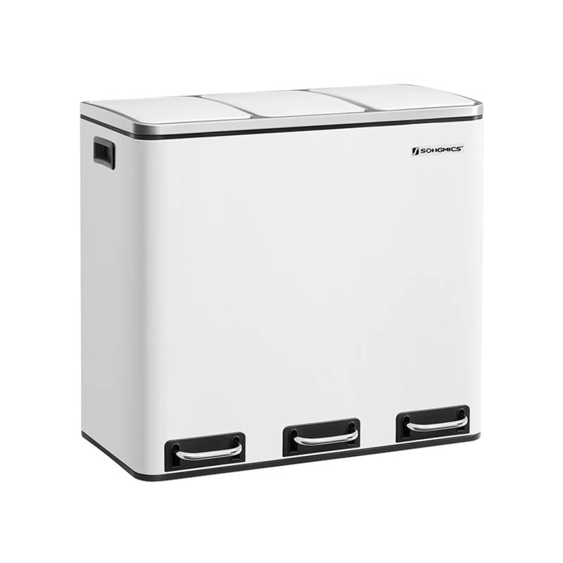 Mülleimer für die Küche 3 x 18 L von SONGMICS