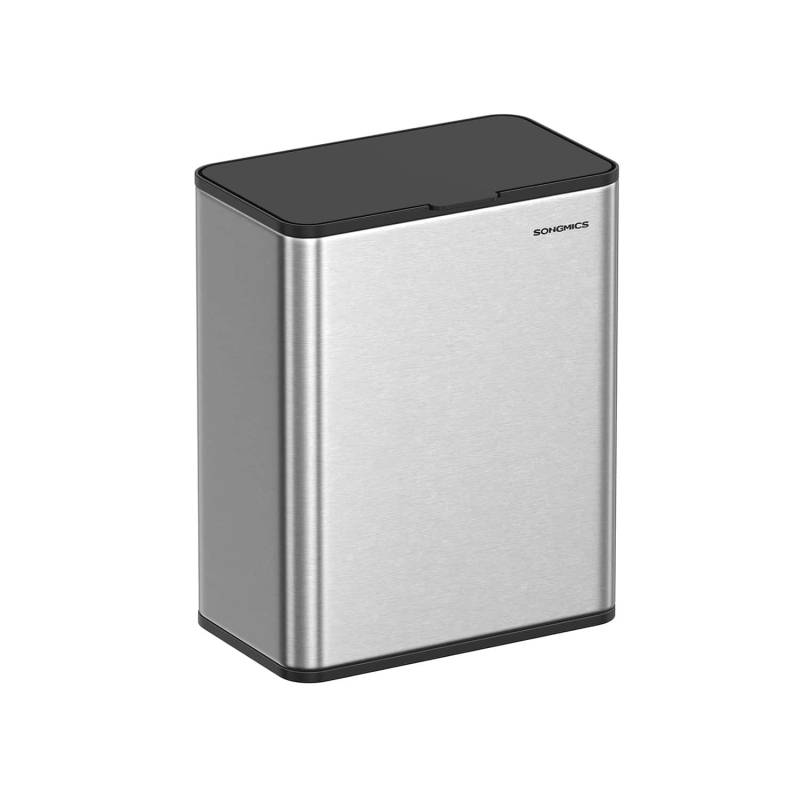 Mülleimer mit Deckel für Biomüll aus Metall von SONGMICS