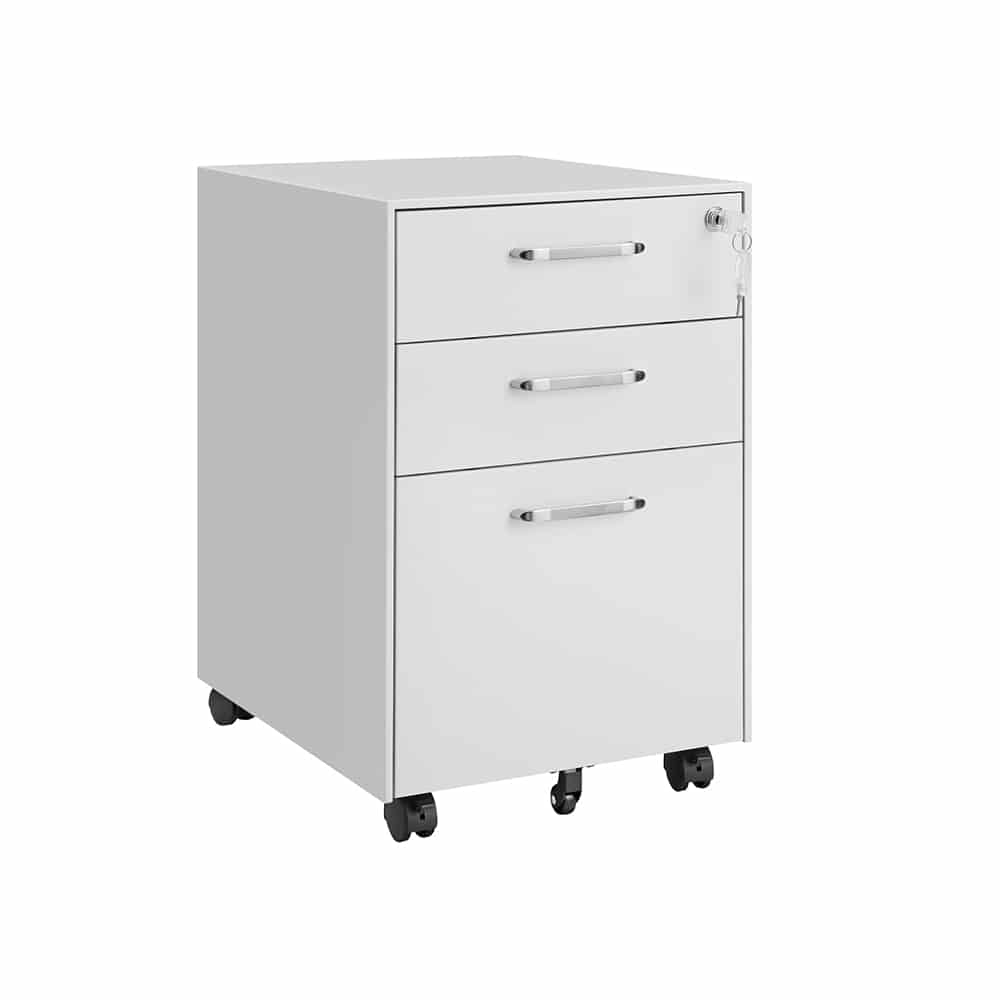 Rollcontainer weiß von SONGMICS