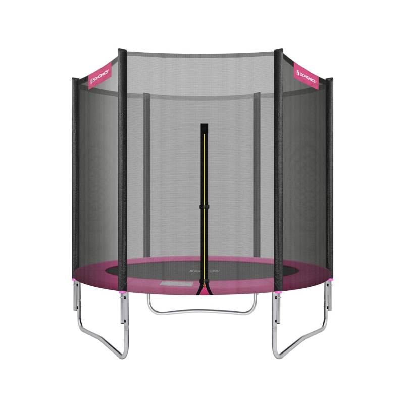 Rundes Gartentrampolin Ø 183 cm mit Sicherheitsnetz von SONGMICS