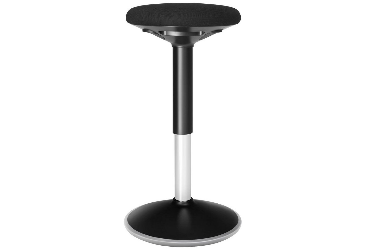 SONGMICS Drehstuhl, ergonomischer Arbeitshocker, 360°, höhenverstellbar von SONGMICS